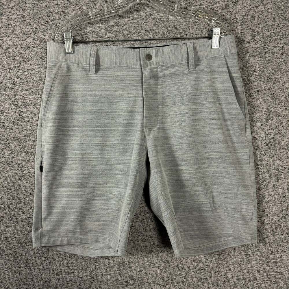 BYLT Men's Size XL Gray Polyester 9" Kinetic Shorts